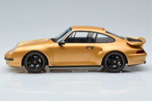 Porsche 911 993 Turbo S Project Gold GT Spirit 1:18 GT836 Derva - nuotrauka 3 iš 6