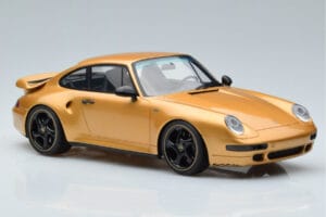Porsche 911 993 Turbo S Project Gold GT Spirit 1:18 GT836 Derva - nuotrauka 4 iš 6