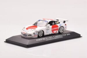 Porsche 911 996 GT3 Cup Team Araxa Buchbinder Racing #27 Landen Porsche Carrera Cup 2004 Minichamps 1:43 400046227 Metalas - nuotrauka 2 iš 4