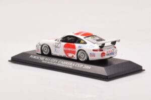 Porsche 911 996 GT3 Cup Team Araxa Buchbinder Racing #27 Landen Porsche Carrera Cup 2004 Minichamps 1:43 400046227 Metalas - nuotrauka 3 iš 4