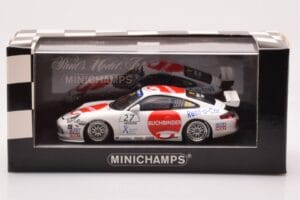 Porsche 911 996 GT3 Cup Team Araxa Buchbinder Racing #27 Landen Porsche Carrera Cup 2004 Minichamps 1:43 400046227 Metalas - nuotrauka 4 iš 4