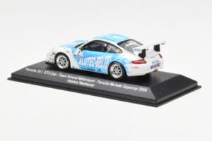 Porsche 911 996 GT3 Cup #7 H. Neuhauser Alutec Belte Porsche Michelin Supercup 2006 Minichamps 1:43 WAP02013117 Metalas - nuotrauka 3 iš 4
