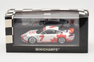 Porsche 911 996 GT3 Cup CIBC #7 L. Wilkins Daytona 250 2003 Minichamps 1:43 400036907 Metalas - nuotrauka 4 iš 4