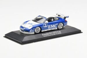 Porsche 911 996 GT3 Cup EMC2 #3 W. Henzler Porsche Carrera Cup 2004 Minichamps 1:43 400046203 Metalas - nuotrauka 2 iš 3