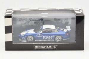 Porsche 911 996 GT3 Cup EMC2 #3 W. Henzler Porsche Carrera Cup 2004 Minichamps 1:43 400046203 Metalas - nuotrauka 3 iš 3