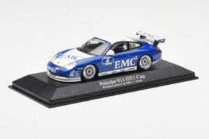 Porsche 911 996 GT3 Cup EMC2 #4 Hardt Porsche Carrera Cup 2004 Minichamps 1:43 400046204 Metalas - nuotrauka 2 iš 4