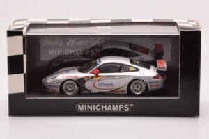 Porsche 911 996 GT3 Cup Infineon #5 W. Henzler Porsche Supercup Winner 2004 Minichamps 1:43 400046205 Metalas - nuotrauka 4 iš 4