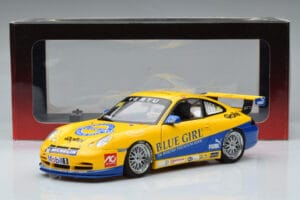 Porsche 911 996 GT3 Cup #88 Macau Winner 2005 AUTOart 1:18 80574 Metalas - nuotrauka 7 iš 7