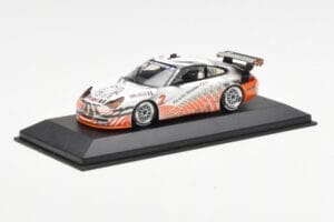 Porsche 911 996 GT3 Cup Mobil 1 #2 V. Ickx Carrera Cup 2004 Minichamps 1:43 403046282 Metalas - nuotrauka 2 iš 4