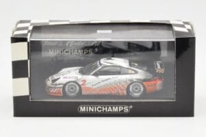 Porsche 911 996 GT3 Cup Mobil 1 #2 V. Ickx Carrera Cup 2004 Minichamps 1:43 403046282 Metalas - nuotrauka 4 iš 4