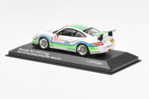 Porsche 911 996 GT3 Cup #57 M. Snow IMSA GT3 Challenge 2008 Minichamps 1:43 400086757 Metalas - nuotrauka 3 iš 4