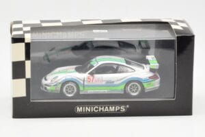 Porsche 911 996 GT3 Cup #57 M. Snow IMSA GT3 Challenge 2008 Minichamps 1:43 400086757 Metalas - nuotrauka 4 iš 4