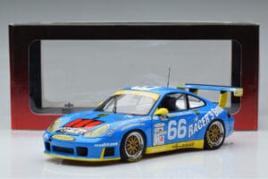 Porsche 911 996 GT3 R #6 24 Hours of Daytona GT Class Winner 2002 AUTOart 1:18 80273 Metalas - nuotrauka 7 iš 7