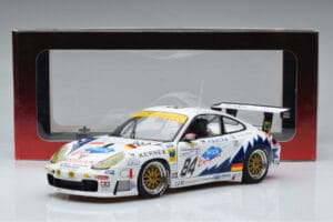 Porsche 911 996 GT3 R J. Ickx 24 Hours of Le Mans 2003 AUTOart 1:18 80379 Metalas - nuotrauka 7 iš 7