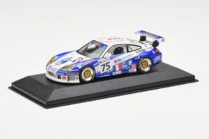Porsche 911 996 GT3 RS #75 Khan / Sugden / Smith 24 Hours of Le Mans 2004 Minichamps 1:43 400046975 Metalas - nuotrauka 2 iš 4