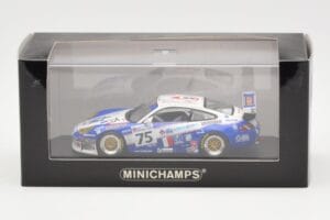Porsche 911 996 GT3 RS #75 Khan / Sugden / Smith 24 Hours of Le Mans 2004 Minichamps 1:43 400046975 Metalas - nuotrauka 4 iš 4