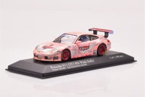 Porsche 911 996 GT3 RS Pink Sally #45 Petty / Jeanette Phoenix 250 2004 Minichamps 1:43 400046945 Metalas - nuotrauka 2 iš 4