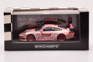 Porsche 911 996 GT3 RS Pink Sally #45 Petty / Jeanette Phoenix 250 2004 Minichamps 1:43 400046945 Metalas - nuotrauka 4 iš 4