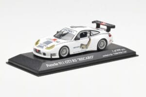 Porsche 911 996 GT3 RS Recaro Minichamps 1:43 403016903 Metalas - nuotrauka 2 iš 4
