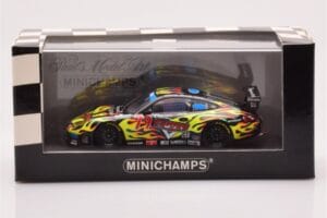 Porsche 911 996 GT3 RS Sally #79 Jeanette / Minter GP of Miami 2004 Minichamps 1:43 400046979 Metalas - nuotrauka 4 iš 4