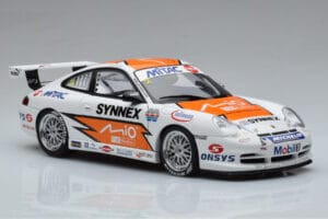 Porsche 911 996 GT3 R #1 C. Kwan Carrera Cup Asia 2004 AUTOart 1:18 80487 Metalas - nuotrauka 5 iš 7