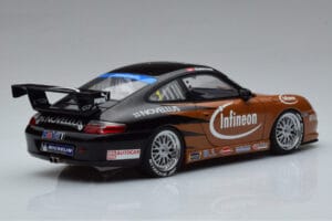 Porsche 911 996 GT3 R #2 S. Miau Carrera Cup Asia 2004 AUTOart 1:18 80488 Metalas - nuotrauka 3 iš 7