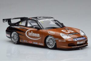 Porsche 911 996 GT3 R #2 S. Miau Carrera Cup Asia 2004 AUTOart 1:18 80488 Metalas - nuotrauka 5 iš 7