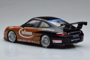 Porsche 911 996 GT3 R #2 S. Miau Carrera Cup Asia 2004 AUTOart 1:18 80488 Metalas - nuotrauka 6 iš 7