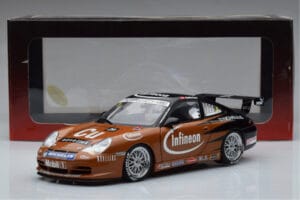 Porsche 911 996 GT3 R #2 S. Miau Carrera Cup Asia 2004 AUTOart 1:18 80488 Metalas - nuotrauka 7 iš 7