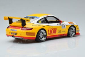 Porsche 911 997 GT3 Cup D. O'Young Carrera Cup Asia 2007 AUTOart 1:18 80785 Metalas - nuotrauka 3 iš 7