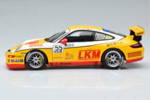 Porsche 911 997 GT3 Cup D. O'Young Carrera Cup Asia 2007 AUTOart 1:18 80785 Metalas - nuotrauka 4 iš 7