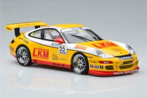 Porsche 911 997 GT3 Cup D. O'Young Carrera Cup Asia 2007 AUTOart 1:18 80785 Metalas - nuotrauka 5 iš 7