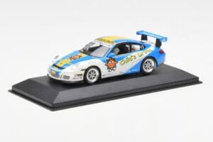 Porsche 911 997 GT3 Cup Child's Dream #13 M. Lee Carrera Cup Asia 2007 Minichamps 1:43 400076413 Metalas - nuotrauka 2 iš 4