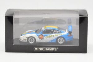 Porsche 911 997 GT3 Cup Child's Dream #13 M. Lee Carrera Cup Asia 2007 Minichamps 1:43 400076413 Metalas - nuotrauka 4 iš 4