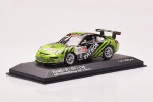 Porsche 911 997 GT3 Cup #8 E. Brown IMSA GT3 Challenge 2009 Minichamps 1:43 400096708 Metalas - nuotrauka 2 iš 4