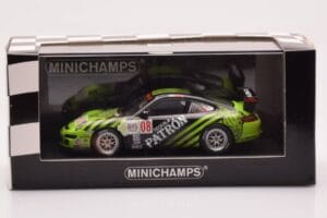 Porsche 911 997 GT3 Cup #8 E. Brown IMSA GT3 Challenge 2009 Minichamps 1:43 400096708 Metalas - nuotrauka 4 iš 4