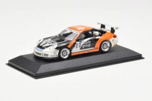 Porsche 911 997 GT3 Cup Noble Group #9 R. Meins Carrera Cup Asia Macau 2007 Minichamps 1:43 400076419 Metalas - nuotrauka 2 iš 4