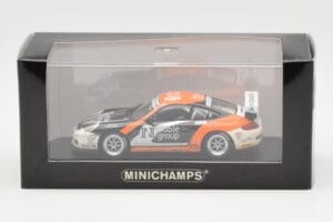 Porsche 911 997 GT3 Cup Noble Group #9 R. Meins Carrera Cup Asia Macau 2007 Minichamps 1:43 400076419 Metalas - nuotrauka 4 iš 4