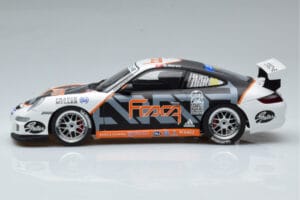 Porsche 911 997 GT3 Cup #33 M. Marsh Carrera Cup Asia 2006 AUTOart 1:18 80782 Metalas - nuotrauka 4 iš 7
