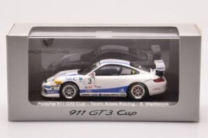 Porsche 911 997 GT3 Cup #3 Team Araxa Racing R. Westbrook Porsche Carrera Cup 2007 Minichamps 1:43 WAP02012318VKK Metalas - nuotrauka 4 iš 4