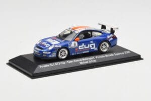 Porsche 911 997 GT3 Cup #8 M. Schrey Team Konrad Motorsport Porsche Michelin Supercup 2006 Minichamps 1:43 WAP02013217 Metala - nuotrauka 2 iš 4