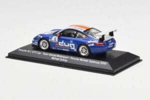 Porsche 911 997 GT3 Cup #8 M. Schrey Team Konrad Motorsport Porsche Michelin Supercup 2006 Minichamps 1:43 WAP02013217 Metala - nuotrauka 3 iš 4