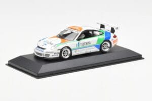 Porsche 911 997 GT3 Cup Tsuchiya #80 K. Sawa Carrera Cup Asia Macau 2007 Minichamps 1:43 400076480 Metalas - nuotrauka 2 iš 4