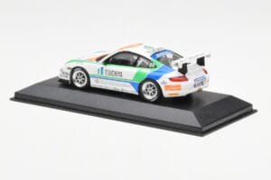 Porsche 911 997 GT3 Cup Tsuchiya #80 K. Sawa Carrera Cup Asia Macau 2007 Minichamps 1:43 400076480 Metalas - nuotrauka 3 iš 4