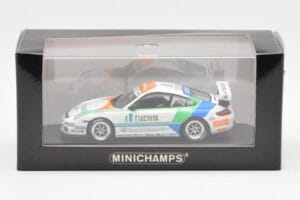 Porsche 911 997 GT3 Cup Tsuchiya #80 K. Sawa Carrera Cup Asia Macau 2007 Minichamps 1:43 400076480 Metalas - nuotrauka 4 iš 4