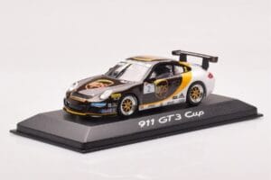 Porsche 911 997 GT3 Cup #2 UPS Holzer 2008 Minichamps 1:43 WAP02002218 Metalas - nuotrauka 2 iš 4