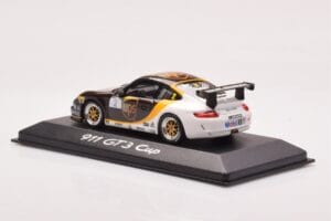 Porsche 911 997 GT3 Cup #2 UPS Holzer 2008 Minichamps 1:43 WAP02002218 Metalas - nuotrauka 3 iš 4