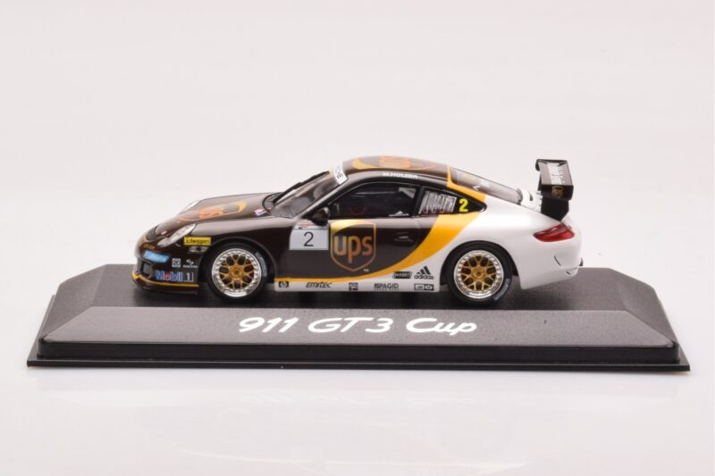 Porsche 911 997 GT3 Cup #2 UPS Holzer 2008 Minichamps 1:43