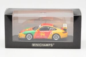 Porsche 911 997 GT3 Cup Visit Sri Lanka #6 D. Malagamuwa Carrera Cup Asia Macau 2007 Minichamps 1:43 400076406 Metalas - nuotrauka 4 iš 4