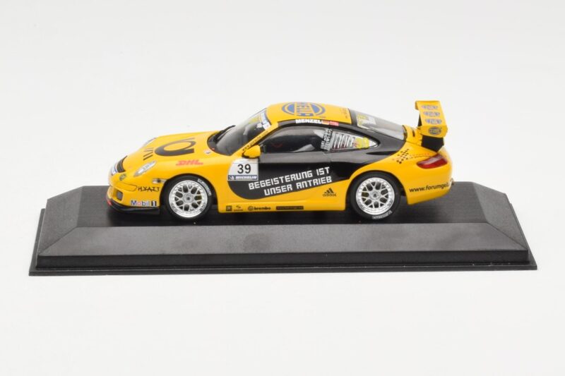 Porsche 911 997 GT3 Cup Tolimit Motorsport #39 Menzel Porsche Supercup 2007 Minichamps 1:43